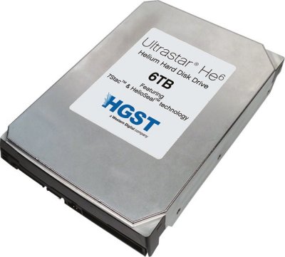   HDD 6000Gb SAS HGST (Hitachi) Ultrastar He6 (0F18370, 7200rpm, 64Mb)