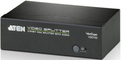  ATEN VS0102 2-Port VGA Splitter with Audio