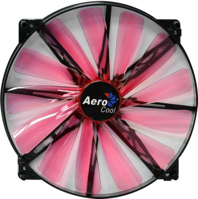  Aerocool Lightning Red Edition [200mm, 700rpm, 16.5dBa]