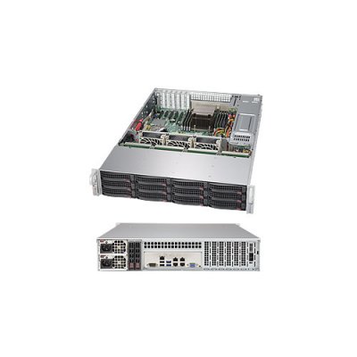   Supermicro SSG-6028R-E1CR12H 2U 2xLGA2011 C612 16xDDR4 12x3.5" SAS/SATA 2xGigabi