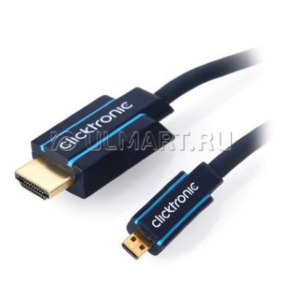  microHDMI-HDMI 3.0 , v1.4, Clicktronic [70329]