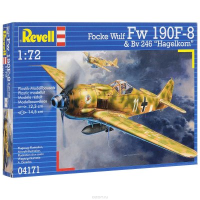   Revell " Focke Wulf Fw 190 F-8 & Bv 246 "Hagelkorn"