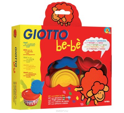    Giotto "Be-Be. Super Finger Colours"  , 3   100 