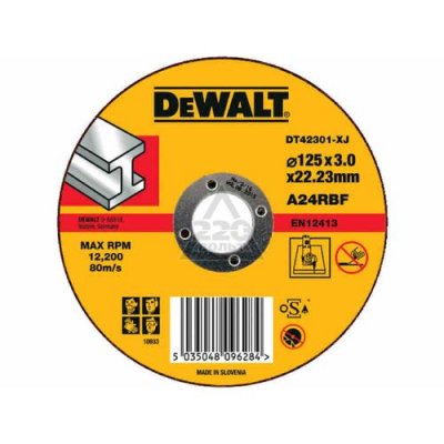   DeWALT DT42301-XJ   125  22.2  3.0   1   