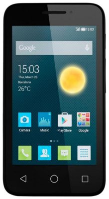  Alcatel OT4013D PIXI 3 (2 SIM) Volcano Black