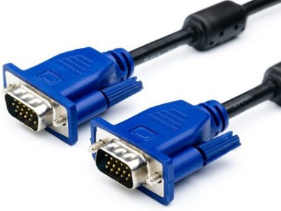   ATcom VGA DE-15Hd 1.8m Black-Blue  15261