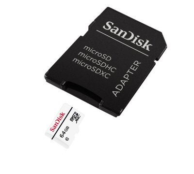   64Gb - SanDisk High Endurance - Micro Secure Digital HC Class 10 SDSDQQ-064G-G46A  