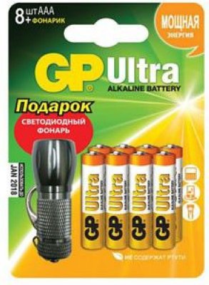  GP Ultra Alkaline 24AU/FT (+ ) LR03