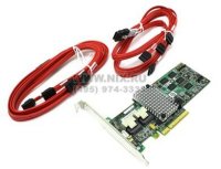  Controller LSI MegaRAID SAS 9260-8i (LSI00202) (RTL) PCI-E x8, 8-port SAS/SATA RAID 0/1/5