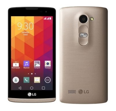  LG Leon H324 Black Gold