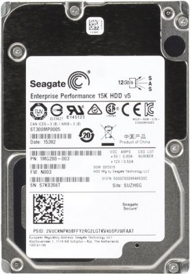  HDD 300 Gb SAS 12Gb/s Seagate Enterprise Performance 15K (ST300MP0005) 2.5" 15000rpm 128Mb