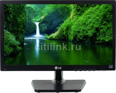  18.5" LG 19M37A-B Black (LED, LCD, 1366x768, 2 ms, 90/65, 200 cd/m, 5"000"000:1)