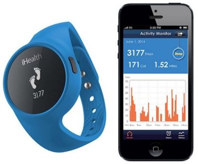  iHealth Activity&Sleep Tracker Black/Blue