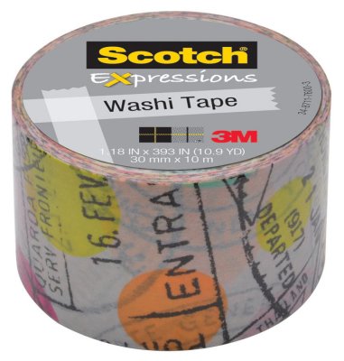   3M C314-P1 Scotch Washi, 30  x 10 ,  (7000048132)