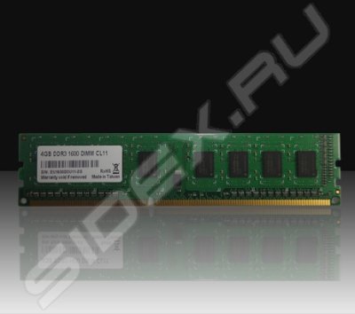   AFOX 4GB DDR3 1600 DIMM (AFLD34GM2)