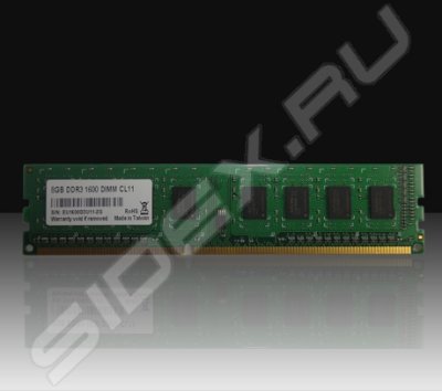   AFOX 8GB DDR3 1600 DIMM (AFLD38GM2)