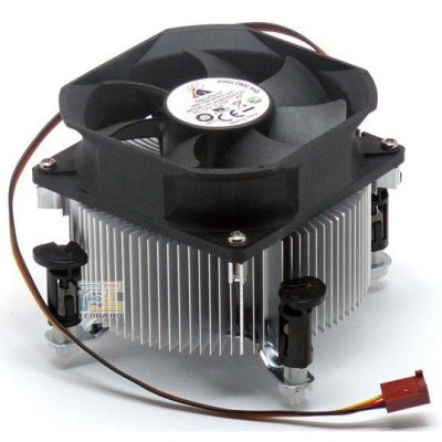  GlacialTech Igloo 5063Silent Soc-775 Al+Cu  2000RPM Push-pin 3pin 95W RTL