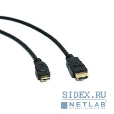  miniHDMI C (M) - HDMI A (M), V1.4, 1.8 , GOLD (Dialog HC-A1418)