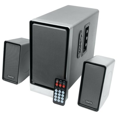  Dialog Progressive AP-207 black 2.1, 18W+2*10W RMS, USB+SD reader