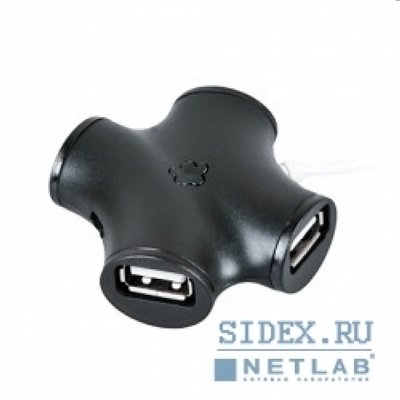  CBR USB- CH-100 Black, 4 , USB 2.0