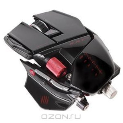 Saitek Mad Catz R.A.T.9, Gloss Black   (MCB4370900C2/02/1)