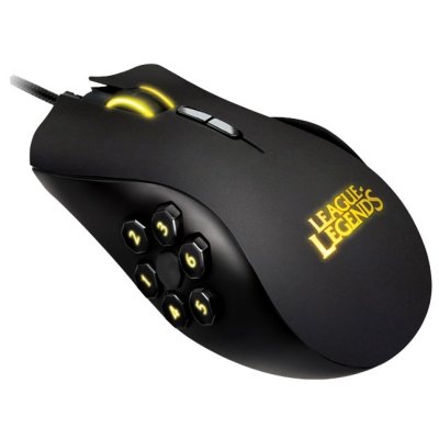  Razer Naga Hex League of Legends Black USB