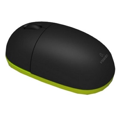 Visenta I0 Wireless Mouse Black-Green USB