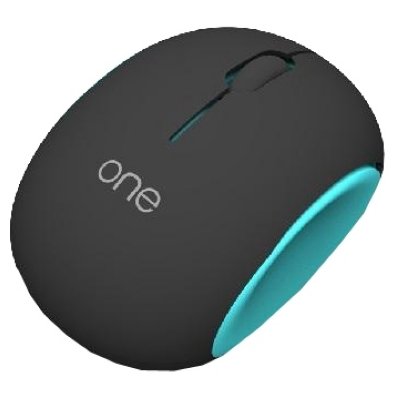  Visenta Ione Wireless Mouse Black-Blue USB