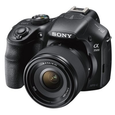 Sony Alpha A3500 Kit (black 18-50mm f/4-5.6, 20Mpx CMOS, HD1080/50i,  3.0"", Li-ion, 