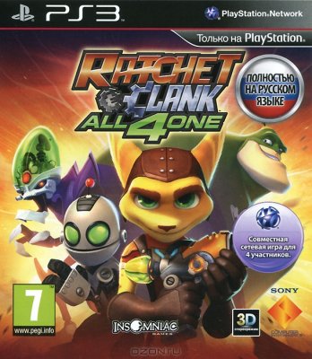   Sony PS3 Ratchet & Clank: All 4 One