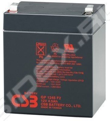 CSB  GP1245 (12V 4,5Ah/16W)