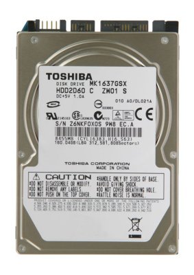 HDD   Toshiba MK1637GSX