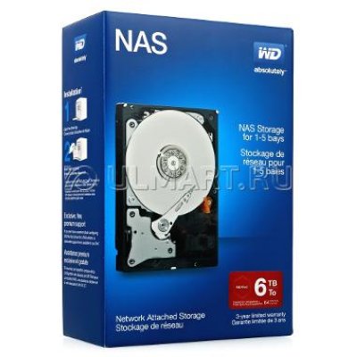   HDD 6 , Western Digital NAS, WDBMMA0060HNC-ERSN