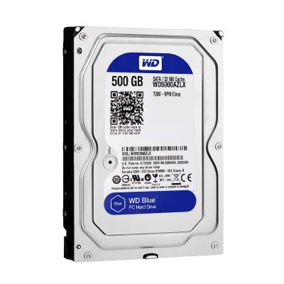   Western Digital Caviar Blue 3.5" 500Gb SATA III, 32 Mb, 7200 rpm WD5000AZLX