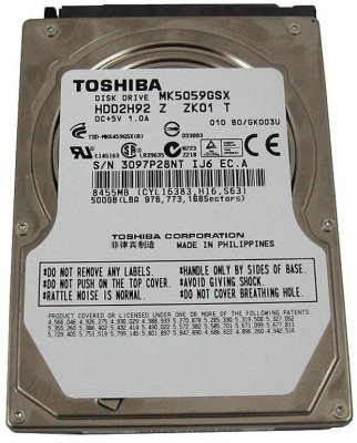 HDD   Toshiba MK5059GSX