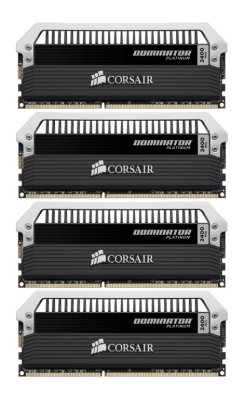   Corsair DIMM DDD3 32Gb (4x8192Gb), 2400MHz Dominator Platinum CL10 CMD32GX3M4A2400C10