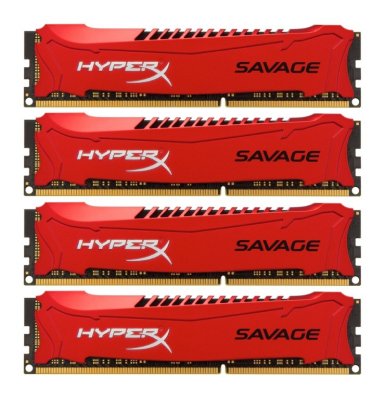   Kingston HyperX HX318C9SRK4/32 DDR-III DIMM 32Gb KIT 4*8Gb PC3-15000 CL9