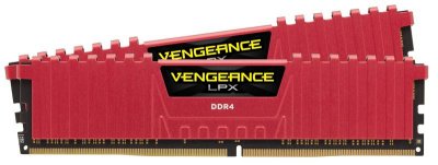   Corsair DIMM DDR4 8192Mb (2x4096Mb), 2666hz, Vengeance LPX #CMK8GX4M2A2666C16R