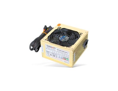   Crown Cm-Ps450W 20+4in, 120mm Fan, Sata*2, Pata(Big Molex)*3, Fdd*1, 4+4pin, 6pin Pci-E