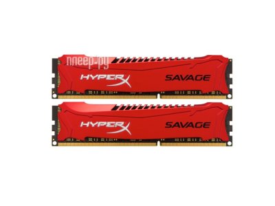   Kingston 2x8  DDR3 SDRAM "Hyper X" HX318C10FRK2/16 (PC14900, 1866 , CL10) (ret) [