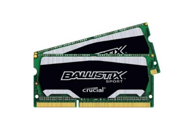   Crucial  So-Dimm Ddr3L, 8  (2X4 ), Pc3-14900, 1866 , Ballistix Sport, B