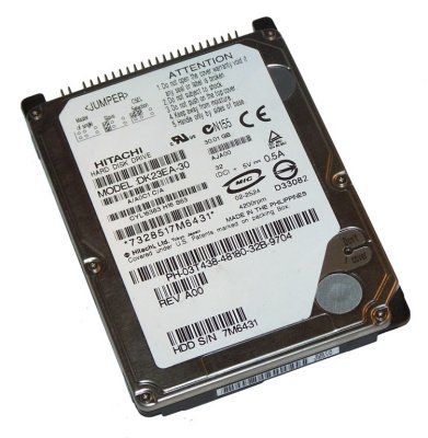 Hitachi   Travelstar DK23 DK23EA-30 30Gb (U100/4200/2Mb) IDE 2,5"(3T438)