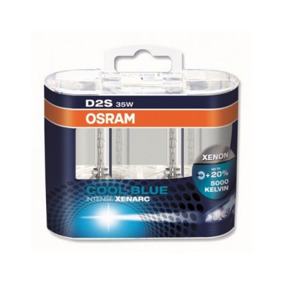   OSRAM XENARC COOL BLUE INTENSE (D2S, 66240CBI-DUOBOX)