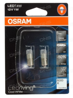  OSRAM LEDriving (T4W, 3850CW-02B)