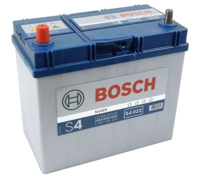  Bosch S4022 Silver 12V 45Ah 330A 0092S40220  ,  