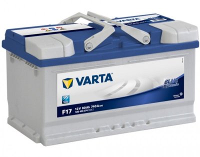  Varta 80 /, . - 580 406 074 BLUE dynamic (F17)