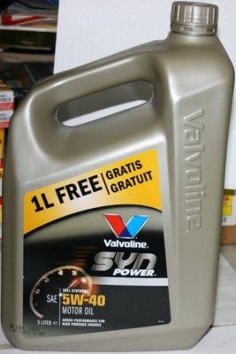   Valvoline SynPower 5W-40 4L