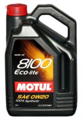   Motul 8100 Eco-lite 0W-20 5L