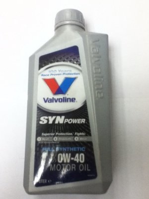   Valvoline SynPower 0W40 1 