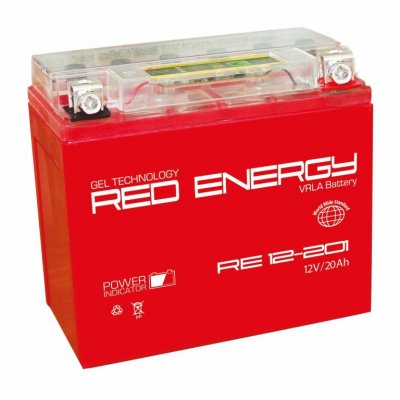  Red Energy  RE12201 YTX20L-BS 12V 18Ah Gel